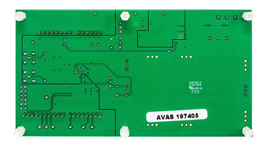 EVAL-AD5780ARDZ Board Photo Bottom View