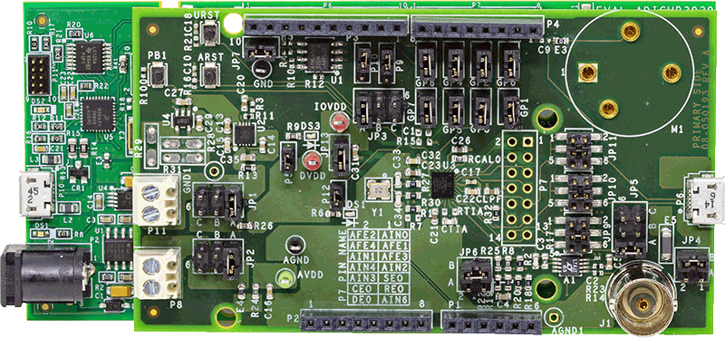AD5940 Evaluation Board - Top View