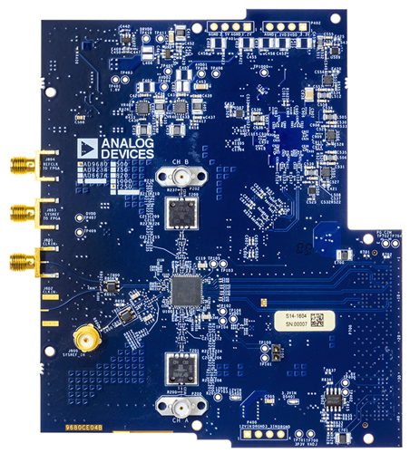 EVAL-AD6674 Evaluation Board - Top View