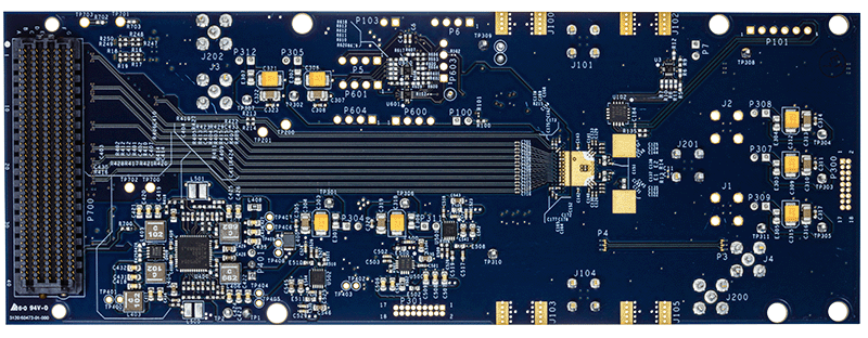 AD6688-3000EBZ Evaluation Board - Bottom View