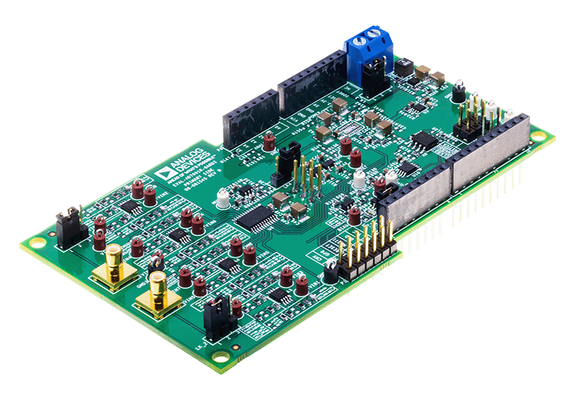 EVAL-AD7091R-8 Board Photo Angle View