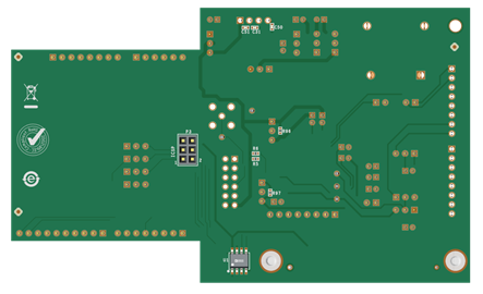 EVAL-AD7124 Board Photo Bottom View