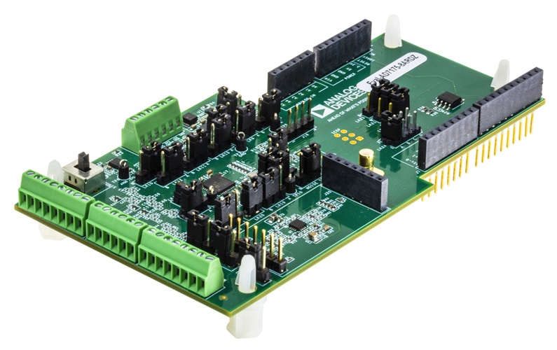 EVAL-AD7175-8ARDZ Board Photo Angle View