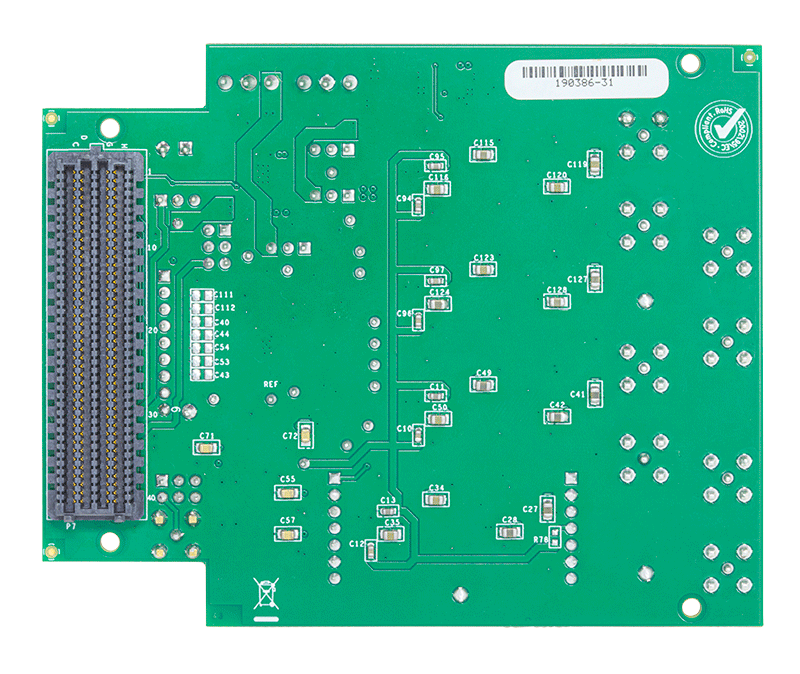 AD7380-4 Evaluation Board - Bottom View