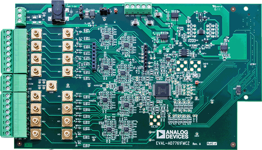 EVAL-AD7761FMCZ - Top View