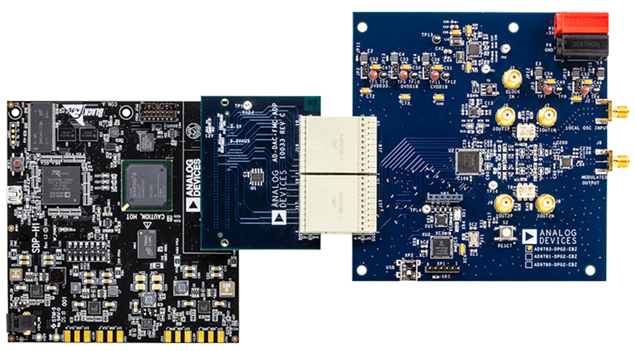 EVAL-AD9783KIT - Top View