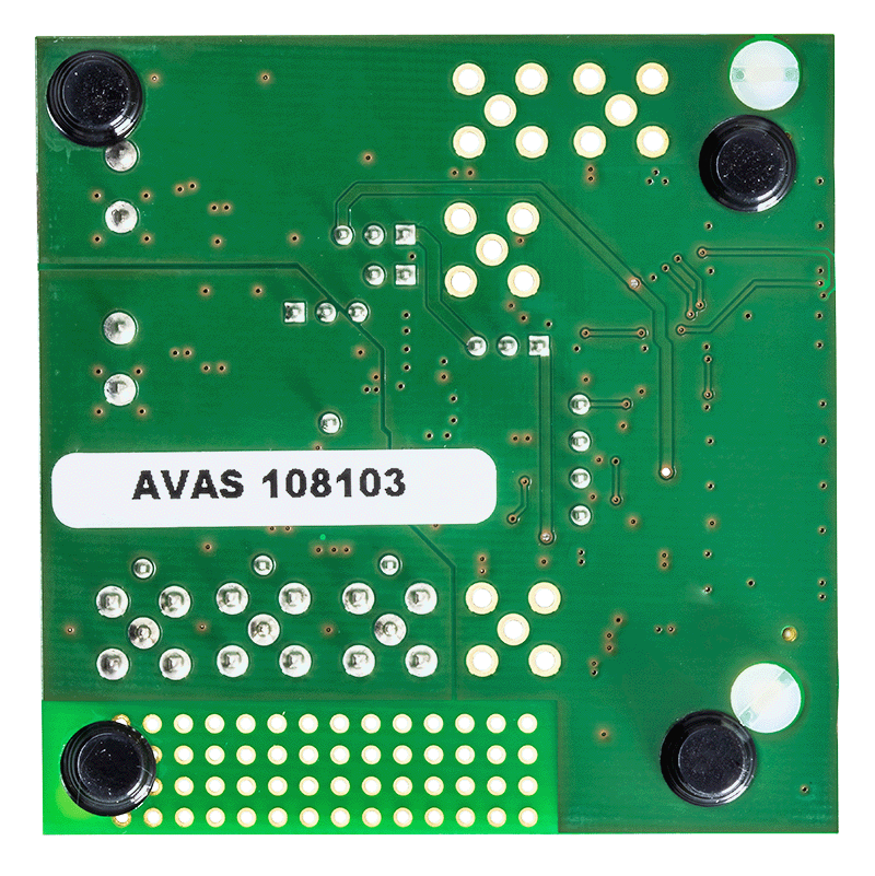 EVAL-AD9838SDZ Evaluation Board - Bottom View
