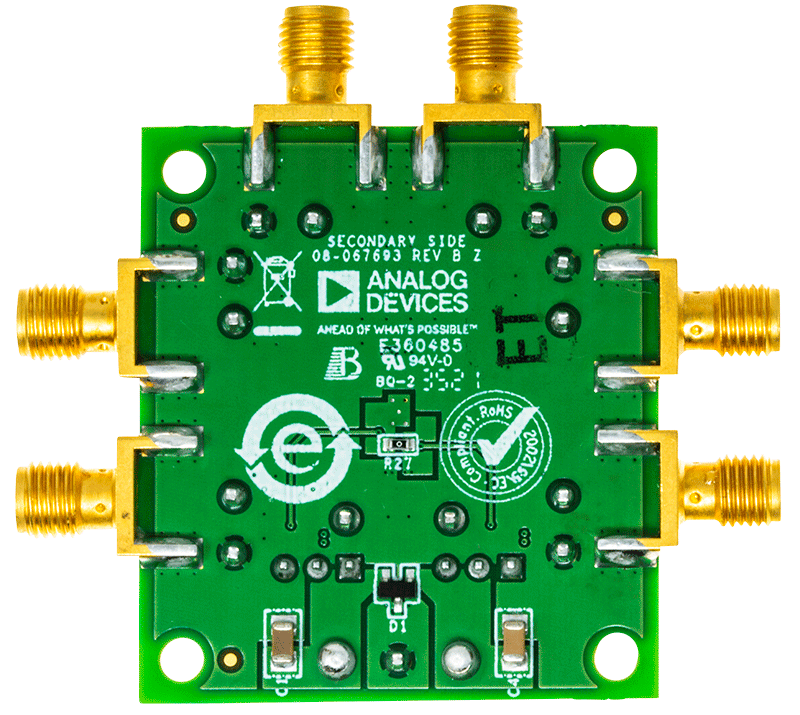 EVAL-ADA4099-2EBZ Evaluation Board - Bottom View