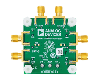 EVAL-ADA4510-2ARZ Evaluation Board - Bottom View