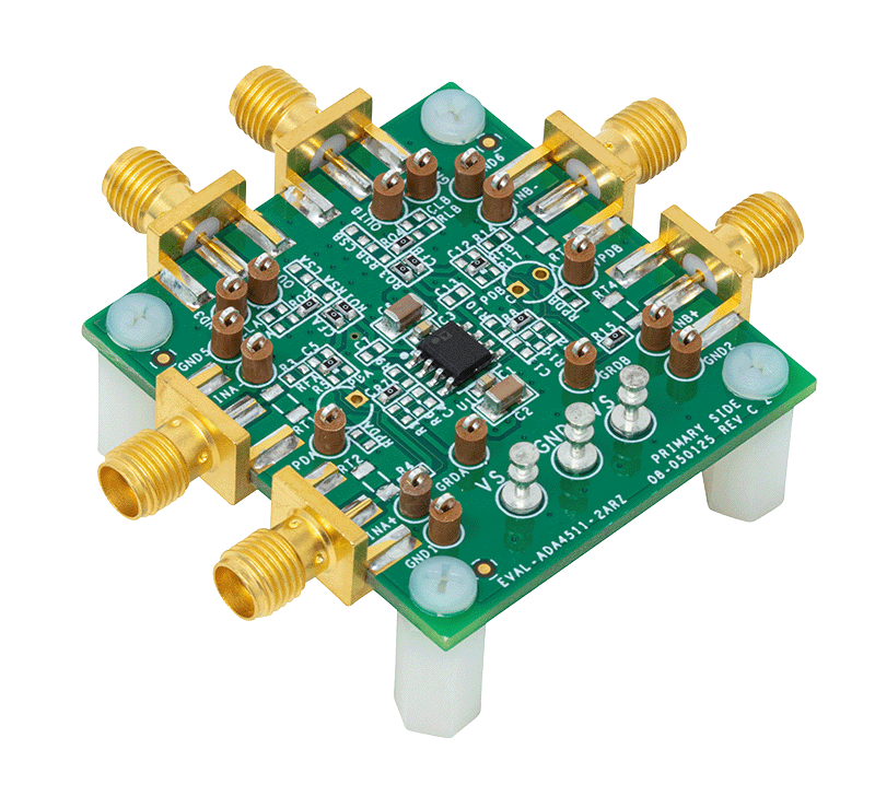 EVAL-ADA4511-2ARZ Board Photo Angle View