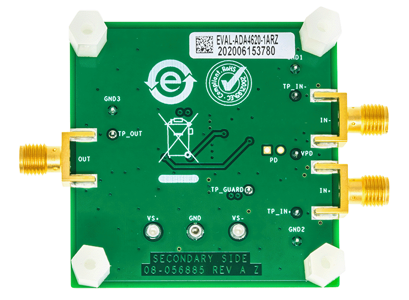 EVAL-ADA4620-1 Board Photo Bottom View