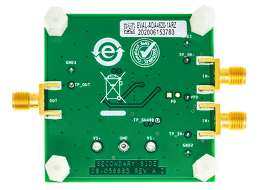 EVAL-ADA4620-1 Board Photo Bottom View