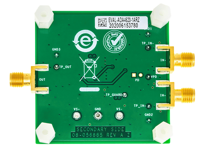 EVAL-ADA4620-1 Board Photo Bottom View