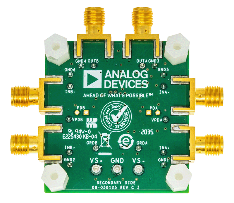 EVAL-ADA4620-2 Board Photo Bottom View