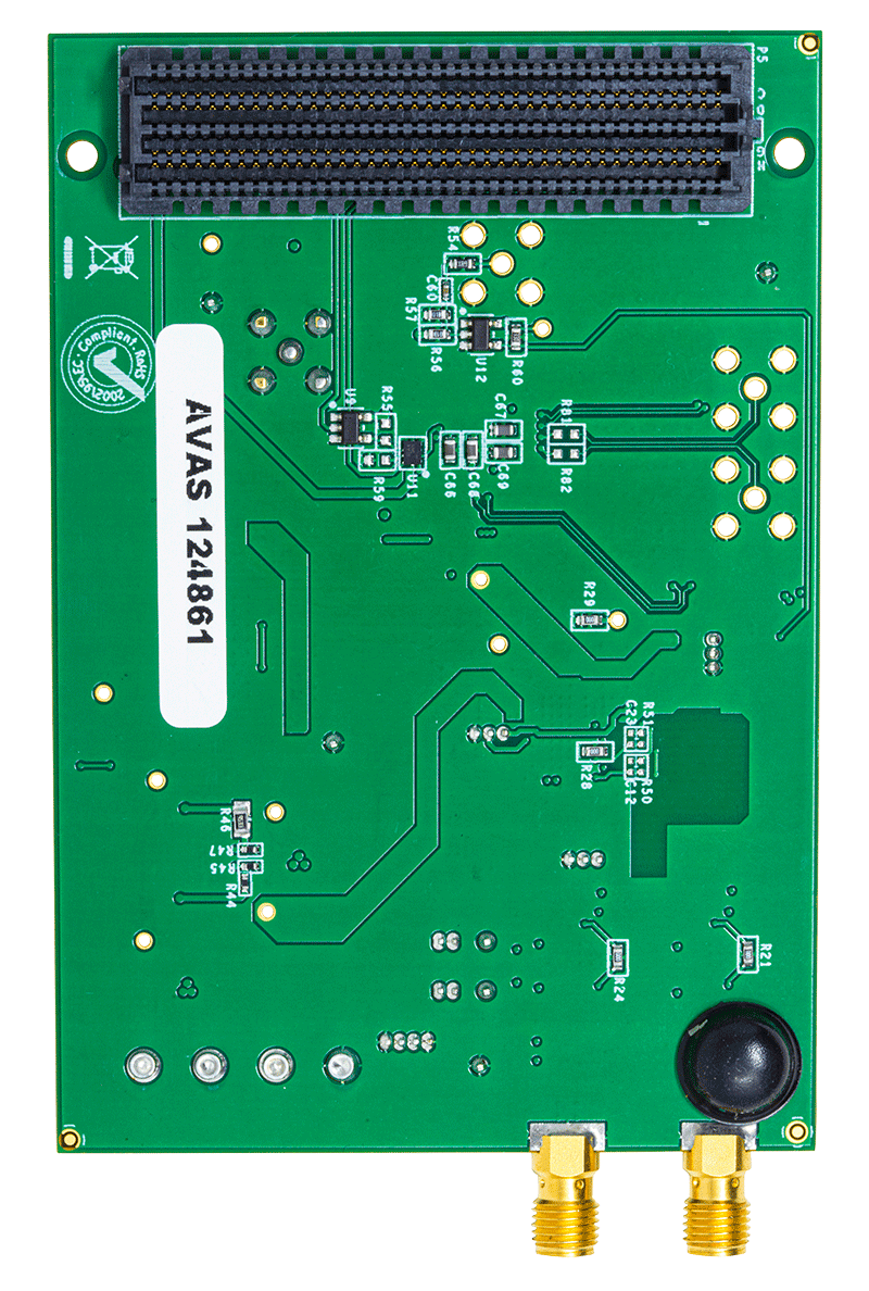 ADAQ2387x Evaluation Board - Bottom View