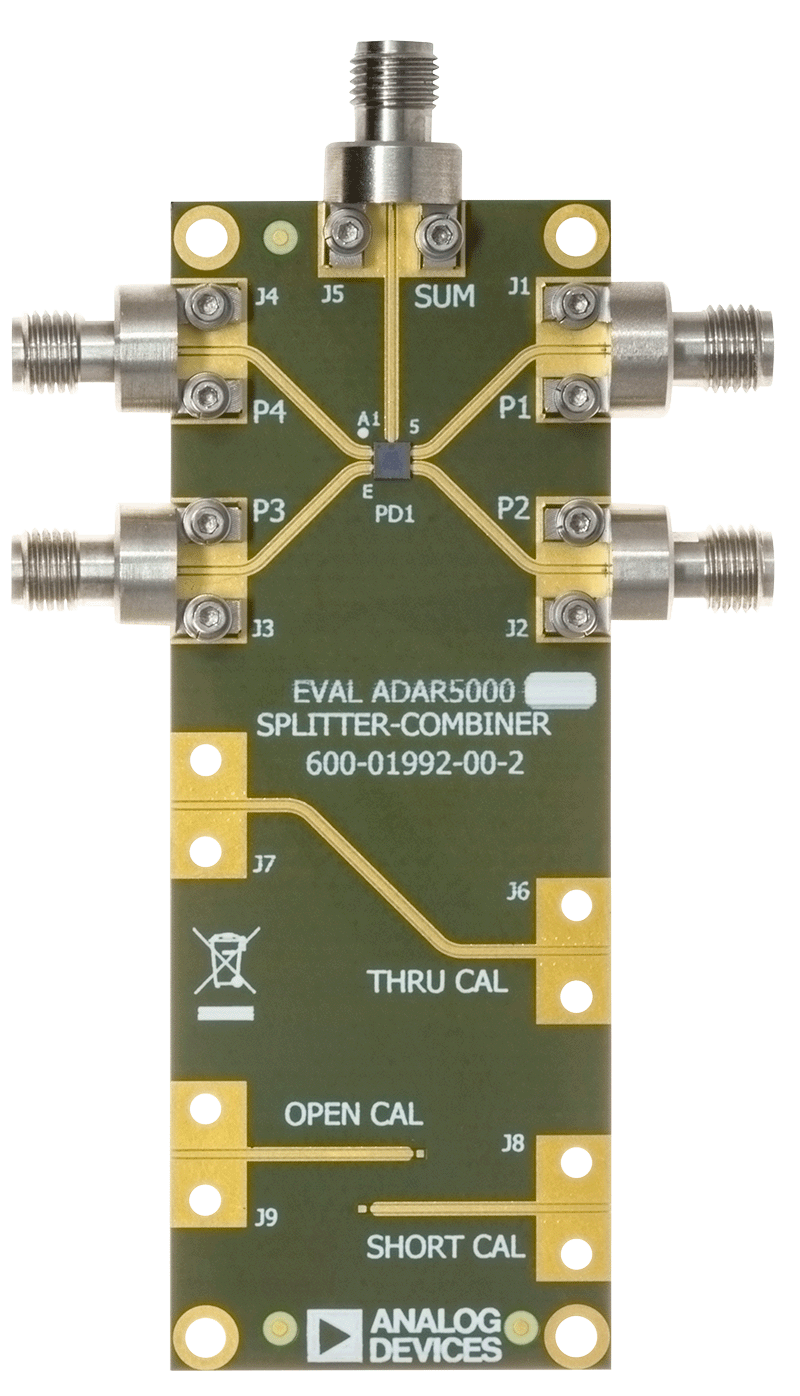 ADAR5000 Evaluation Board - Top