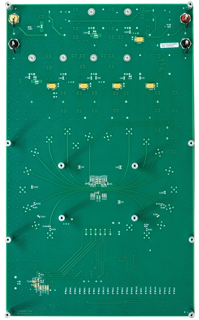 EVAL-ADATE304BBCZ Evaluation Board - Bottom View