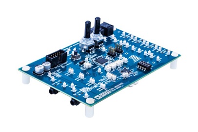 ADAU1466 evaluation board (angle)