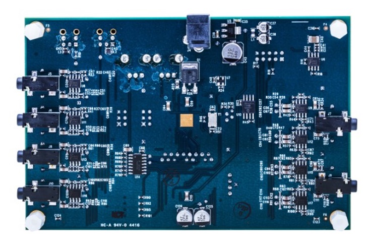 ADAU1466 Evaluation Board (bottom)