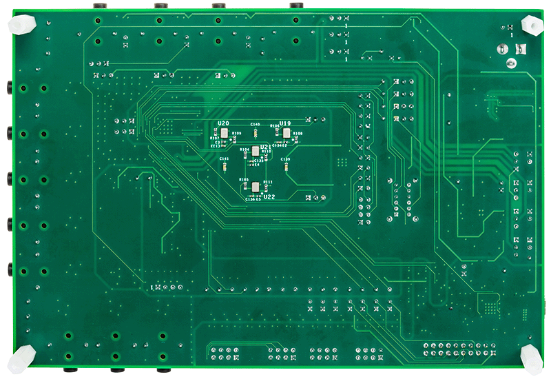 EVAL-ADAU1861EBZ Evaluation Board - Bottom View