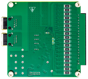 ADBMS1818 Evaluation Board - Bottom View