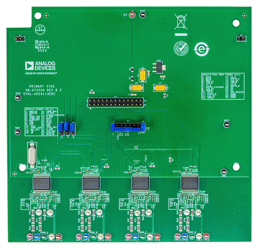 EVAL-ADE9113 Board Photo Top View