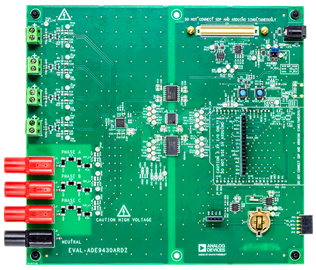 EVAL-ADE9430ARDZ Evaluation Board - Top View