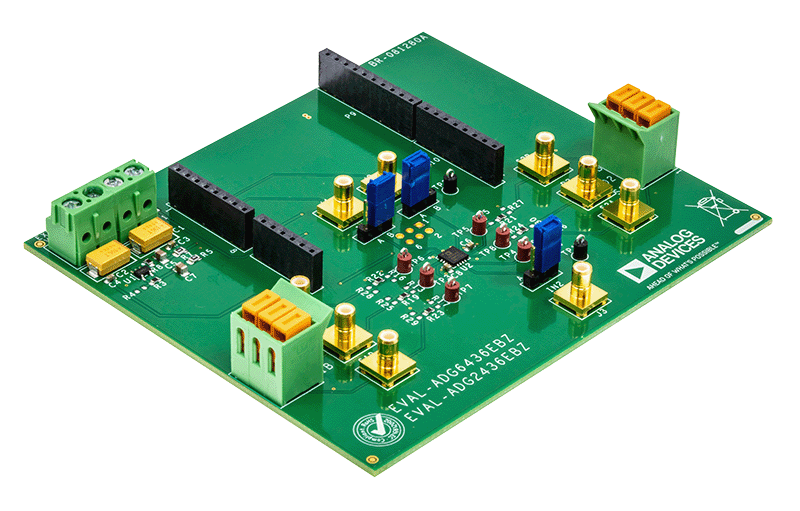 EVAL-ADG6436 Board Photo Angle View