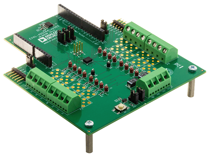 EVAL-ADGS6414DARDZ Evaluation Board Photo Angle View