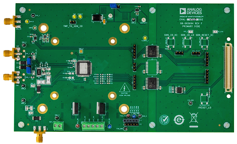 EVAL-ADHV4710 Board Photo Top View