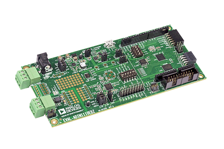 ADIN1110 Evaluation Board - Angle View