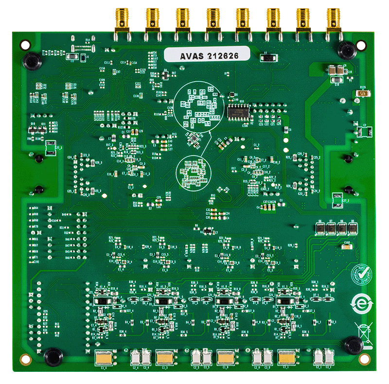 EVAL-ADIN6310T1LEBZ Evaluation Board Photo Bottom View