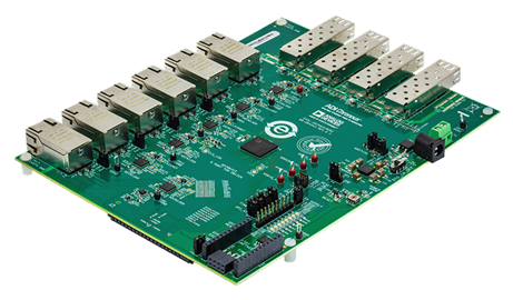EVAL-ADIN6310T1LEBZ Board Photo Angle View