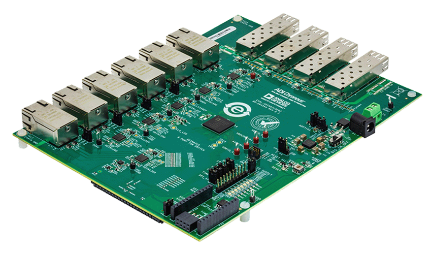 EVAL-ADIN6310T1LEBZ Board Photo Angle View
