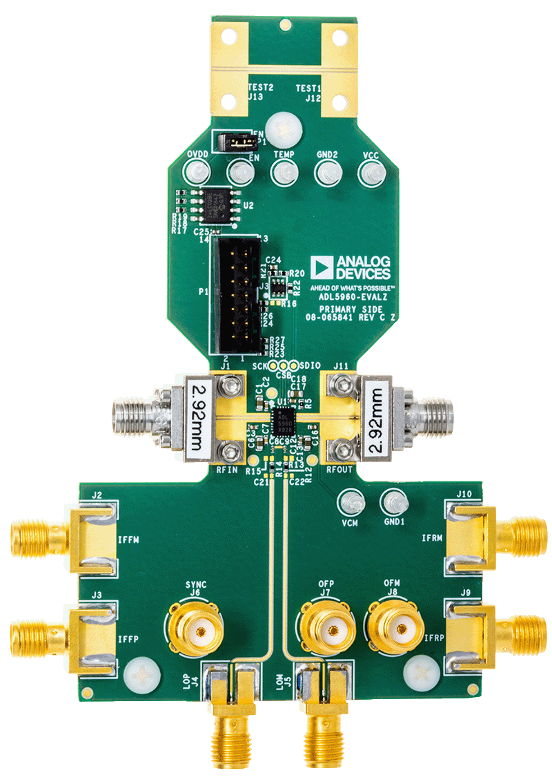ADL5960 Evaluation Board - Top