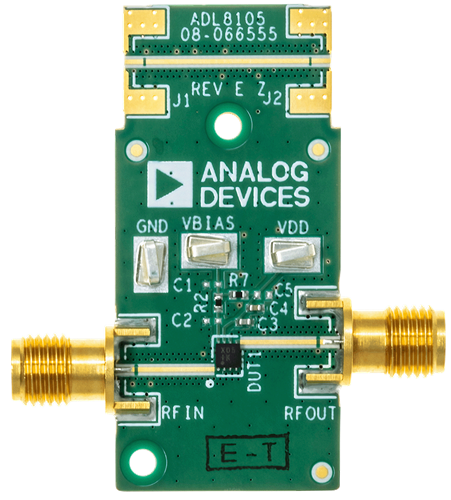 ADL8105 Evaluation Board - Top