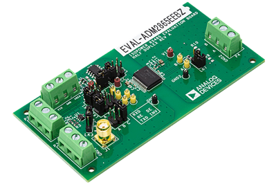 ADM2865E Evaluation Board - Angle View