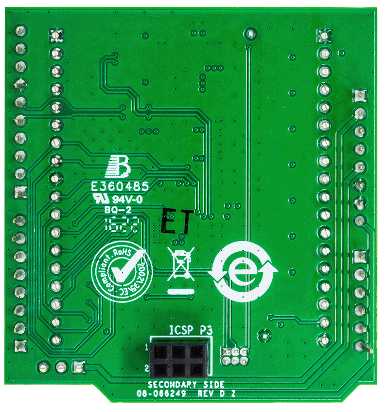 EVAL-ADPD4100-ARDZ Evaluation Board - Bottom View