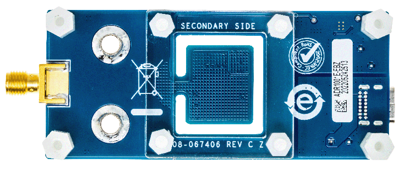EVAL-ADR1001 Evaluation Board - Bottom View