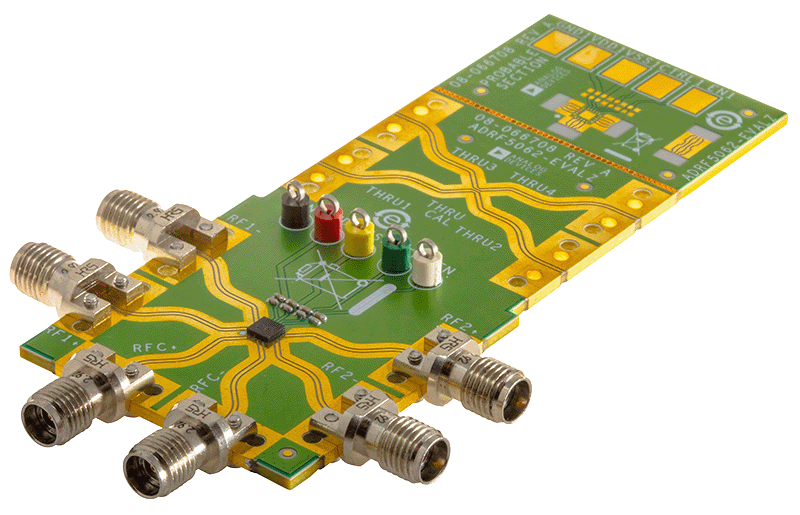EVAL-ADRF5062 Board Photos Angle View