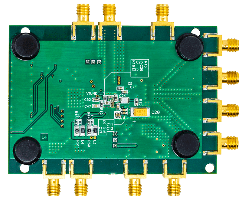 EVAL-ADRF6755SDZ -Bottom View