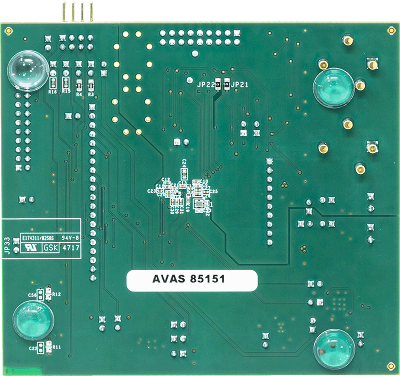 ADuCM355 Evaluation Board - Bottom View