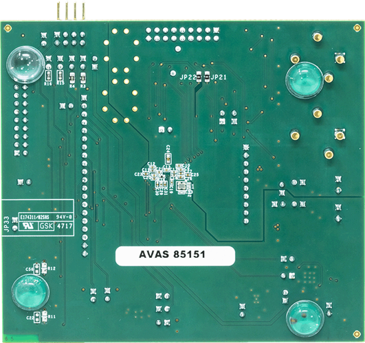 ADuCM355 Evaluation Board - Bottom View