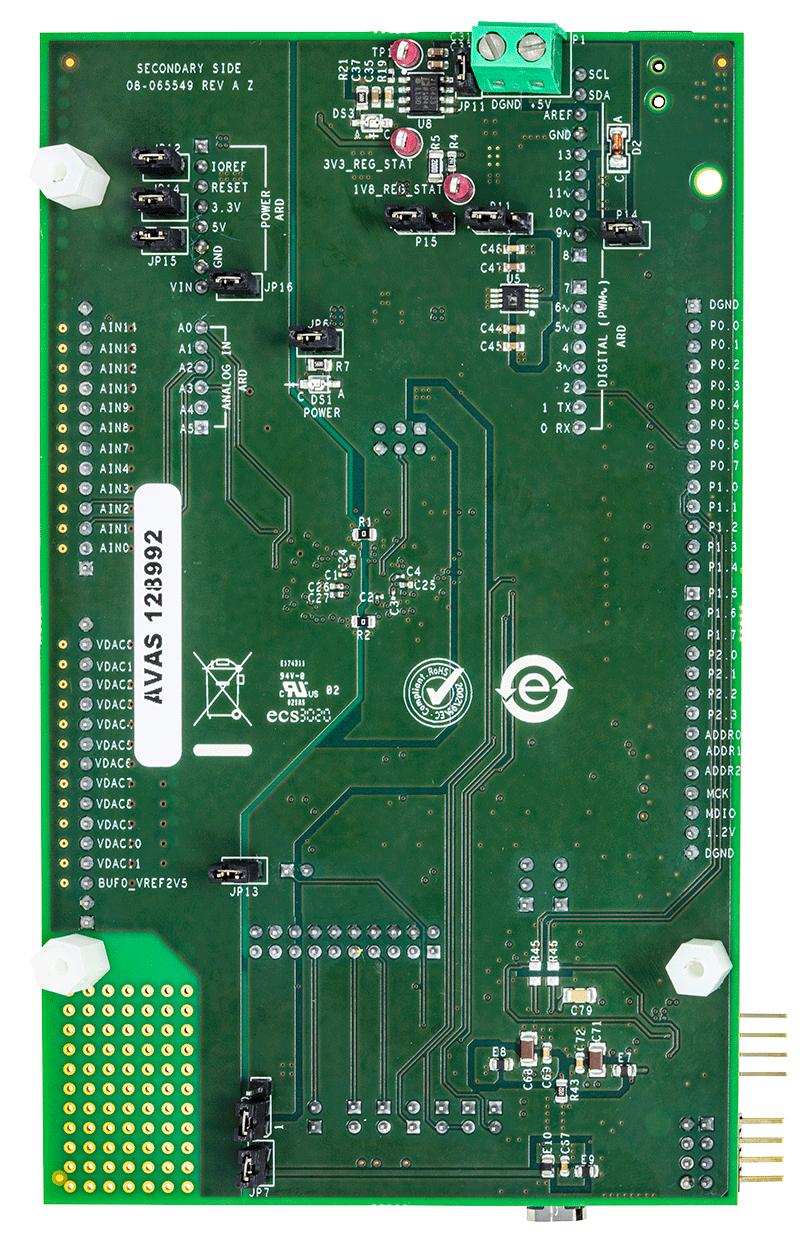 ADuCM420 Evaluation Board - Bottom View