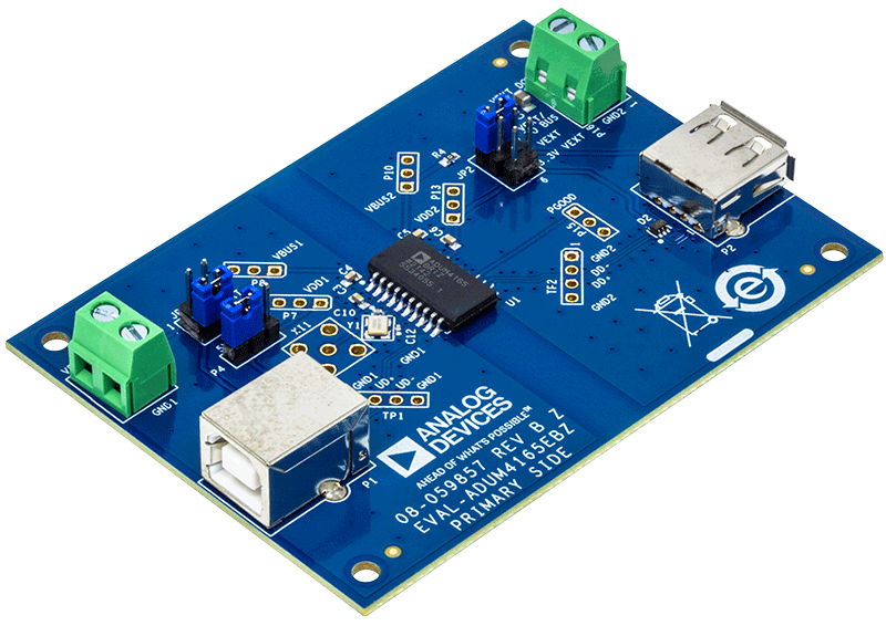 EVAL-ADuM4165EBZ Evaluation Board