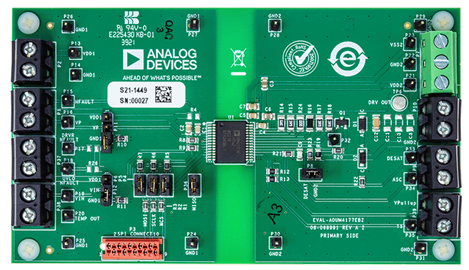 EVAL-ADuM4177EBZ Evaluation Board - Top View