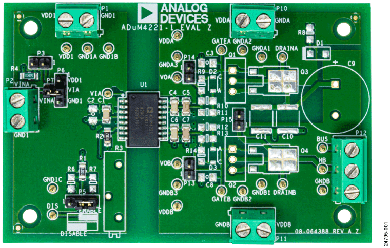 ADuM4221-1 Evaluation Board