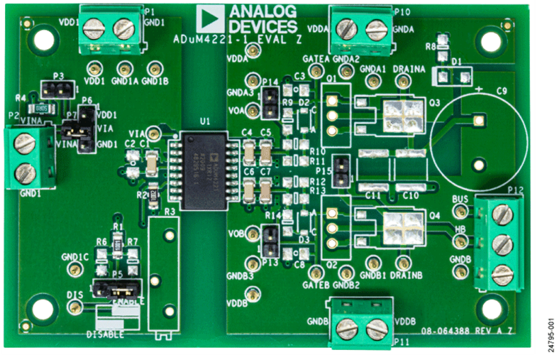ADuM4221-1 Evaluation Board