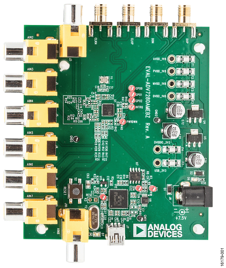 EVAL-ADV7280AMEBZ Image