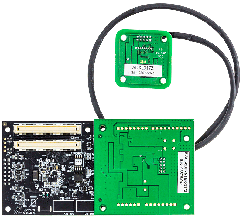 EVAL-ADXL317-SDPKIT Evaluation Board - Bottom View